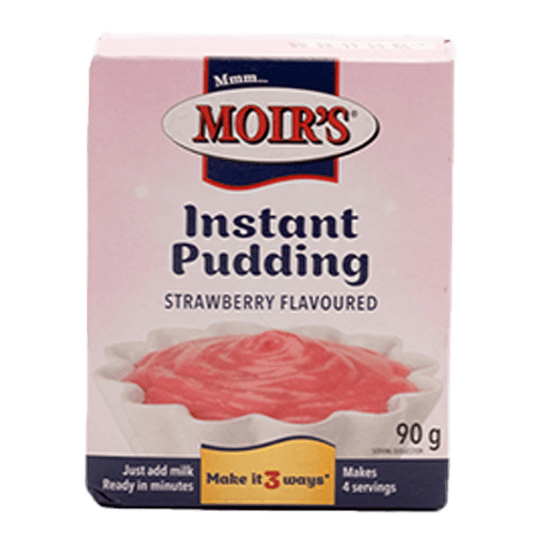 Product Item: Instant Pudding-Moirs Strawberry-6x90g image