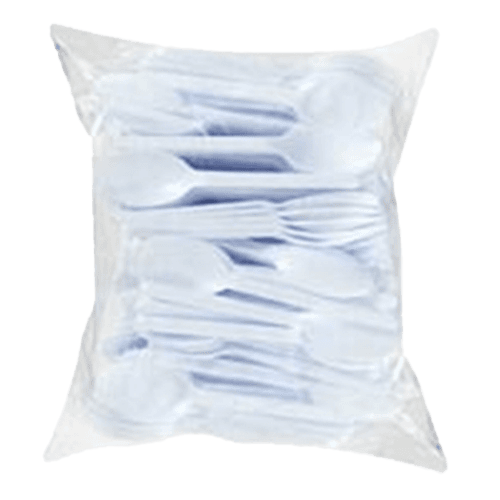 Product Item: Plastic Dessert Spoons-250s image
