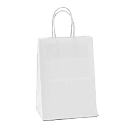 Product Item: Bag-Carry White Rope Handle Small-20s image