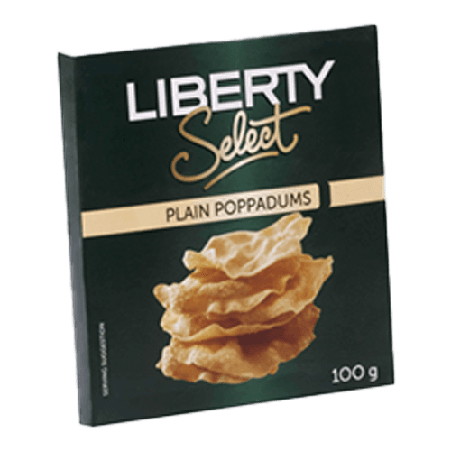 Product Item: Poppadums Plain-Liberty-100gr image