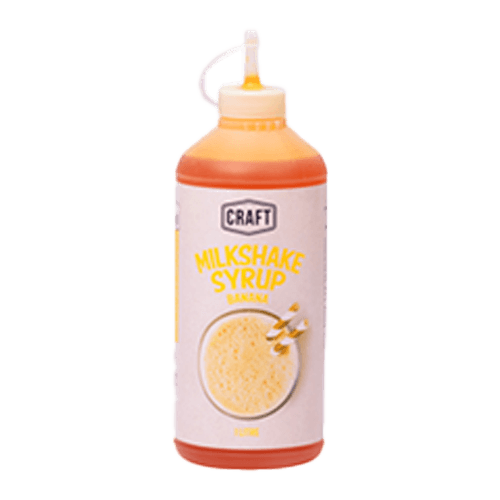 Product Item: Milkshake Syrup-Craft-Banana-1L image