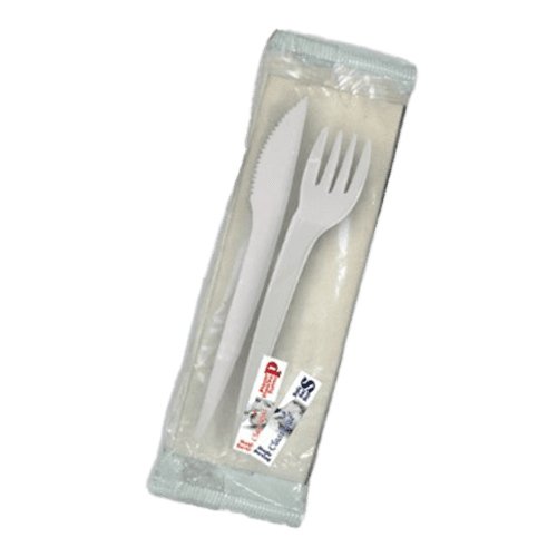 Product Item: Meal Pack-Knive,Fork,Serv,Sachets-250s image