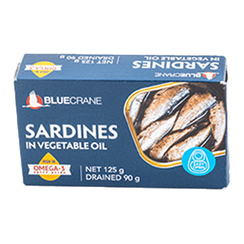 Product Item: Sardines-Blue Crane in Veg Oil-120g image
