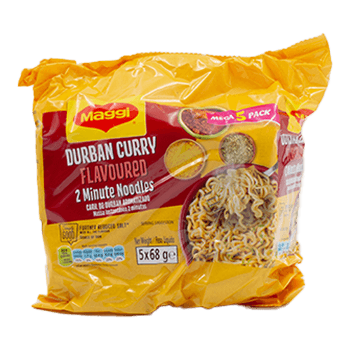 Product Item: 2 Minute Noodles-Maggi Durban Curry-5x68g image