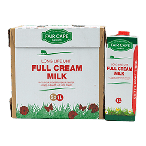 Product Item: Milk-UHT Full cream-Faircape-6x1L image