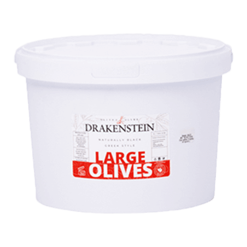 Product Item: Olives-Drakenstein Greek Style Black Large-5L image
