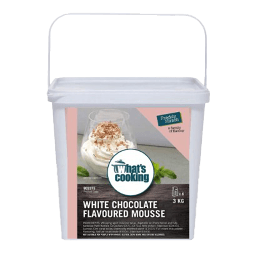 Product Item: Freddy Hirsch-WC White Chocolate Mousse-3kg image
