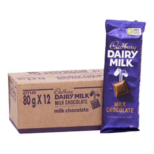 Product Item: Chocolate-Cadbury Dairy Milk-12x80g image