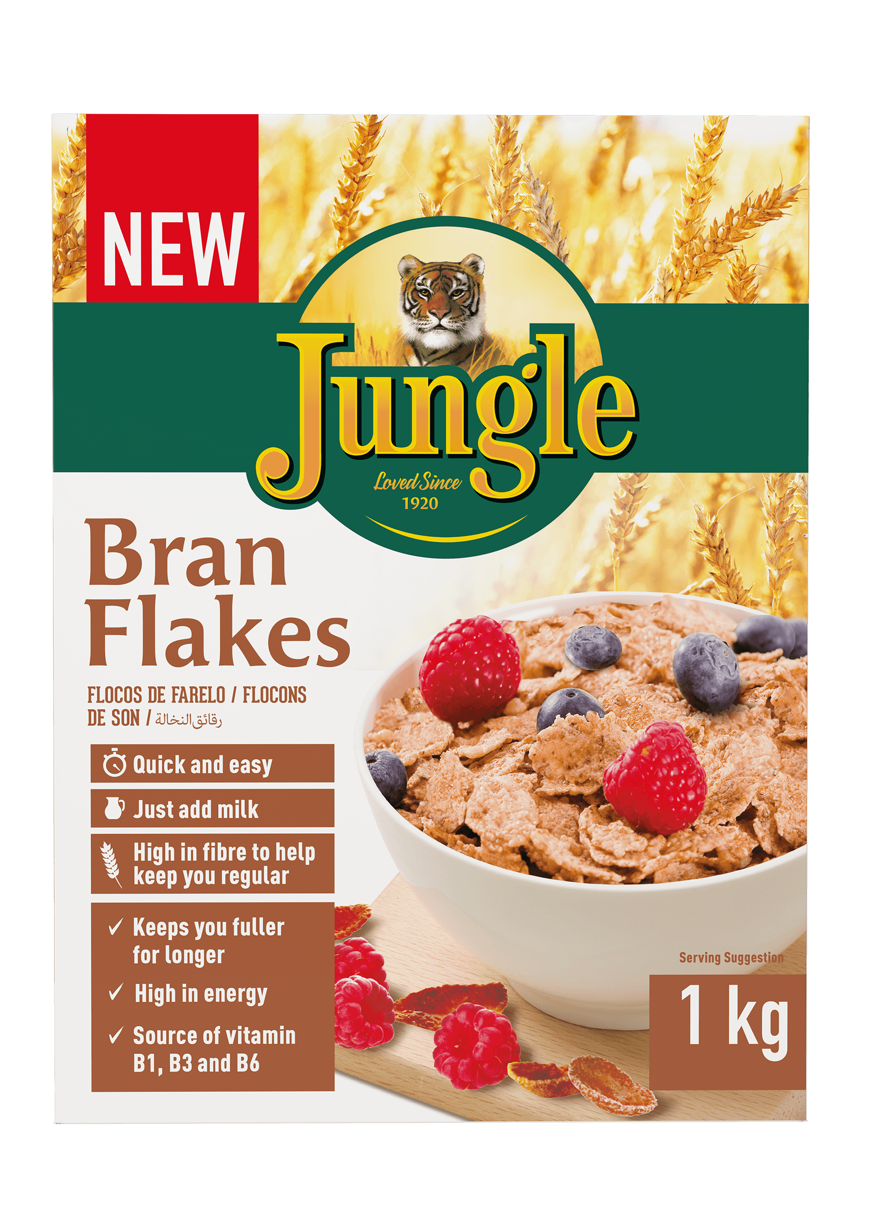 Product Item: Cereal-Bran Flakes-Jungle-1kg image