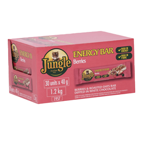 Product Item: Jungle-Energy Bar Berries 30x40gr image