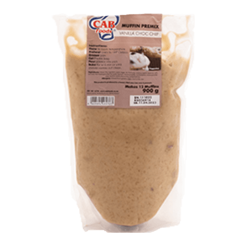 Product Item: Muffin mix wet-Vanilla Choc Chip-900g image