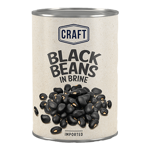 Product Item: Beans-Black beans in brine-Craft-400g image