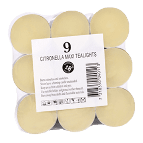 Product Item: Candles-Citronella T-Light Large-9s image