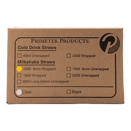 Product Item: Straws-Thick Wrapped-1000x8mm image
