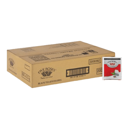 Product Item: Tea-5 Roses Black Envelopes-200s image