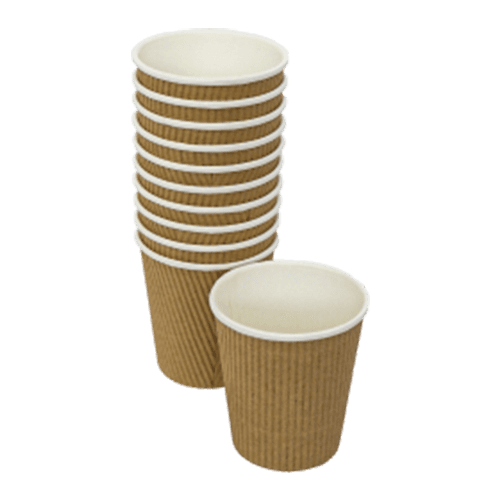 Product Item: Cup-Ripple Brown-50x350ml image